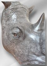 Statue tête de Rhinoceros