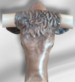 Statue tête de buffle