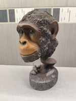 Statuette chimpanzé