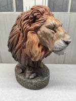 Statuette Tête de lion