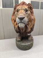 Statuette Tête de lion