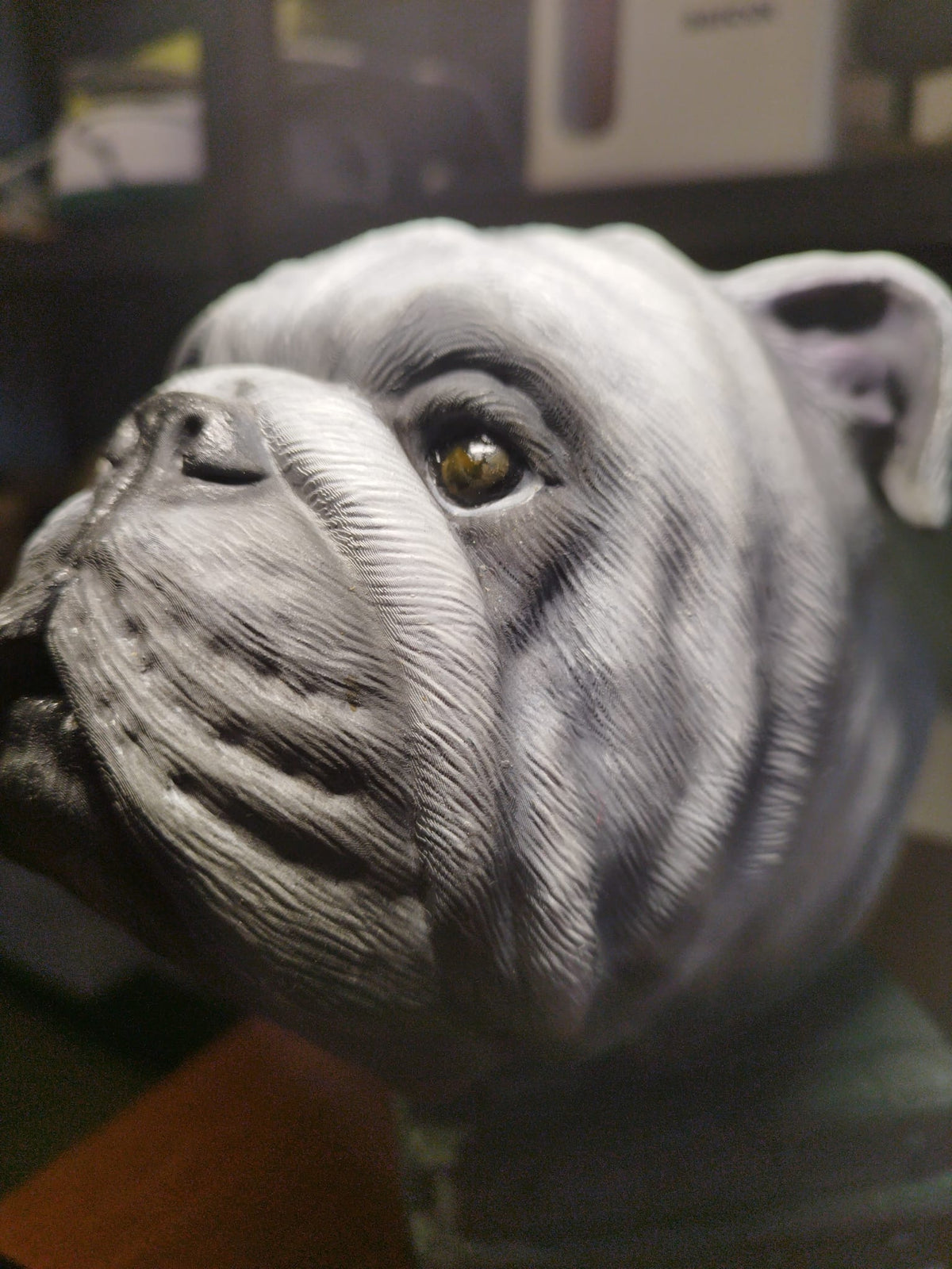 Urne bouledogue anglais