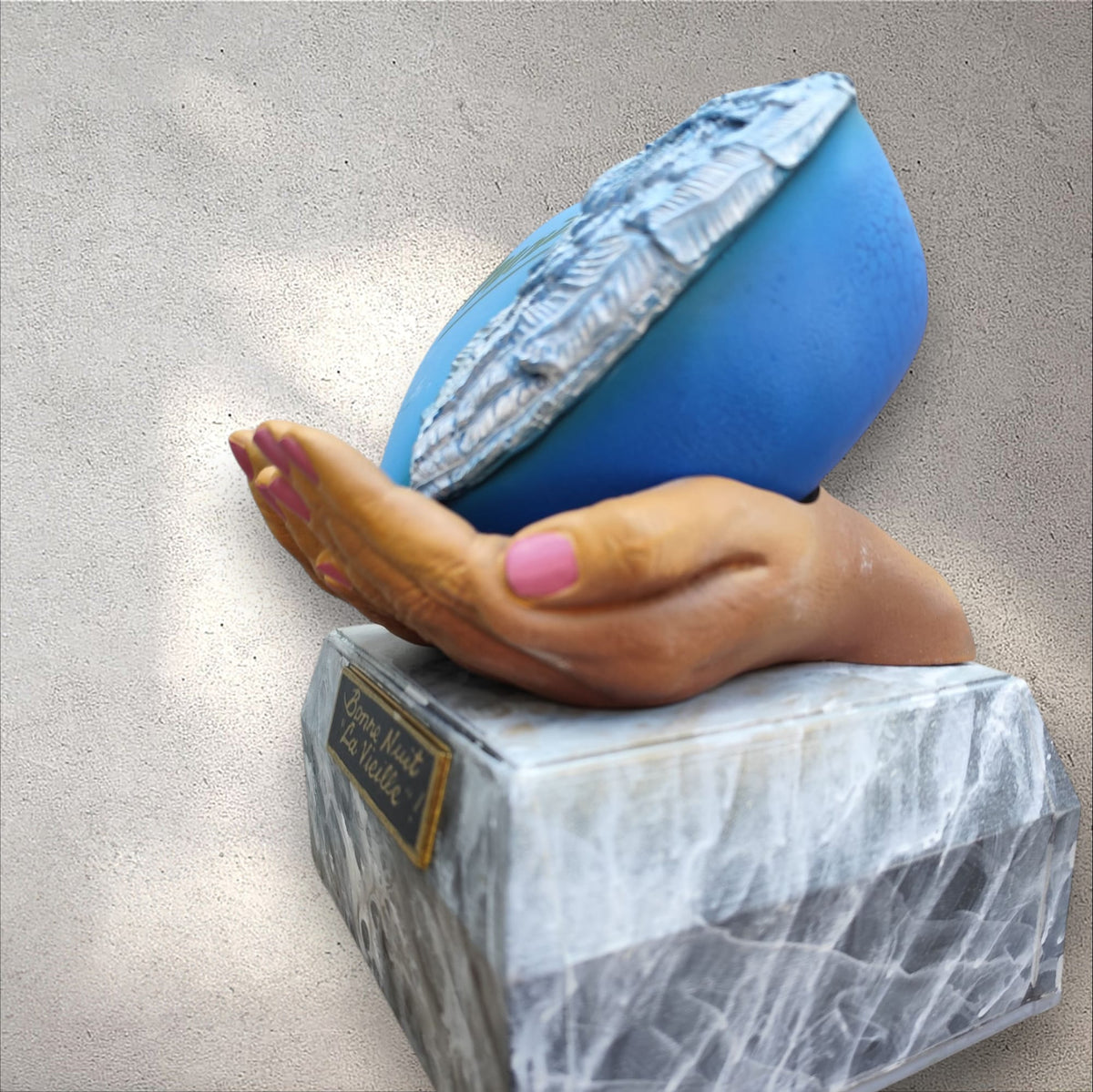 Urne cœur aile