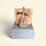 Urne funéraire guitare